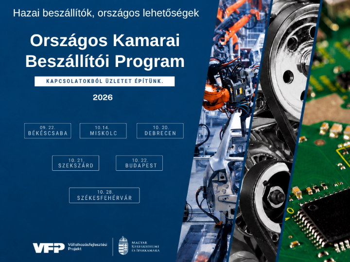 Közép-dunántúli Beszállítói Fórum 2026. október 28. Székesfehérvár