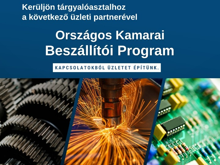 Közép-dunántúli Beszállítói Fórum 2026. október 28. Székesfehérvár