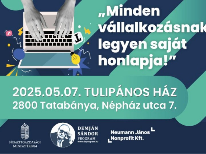 Minden vállalkozásnak legyen saját honlapja – Tatabánya