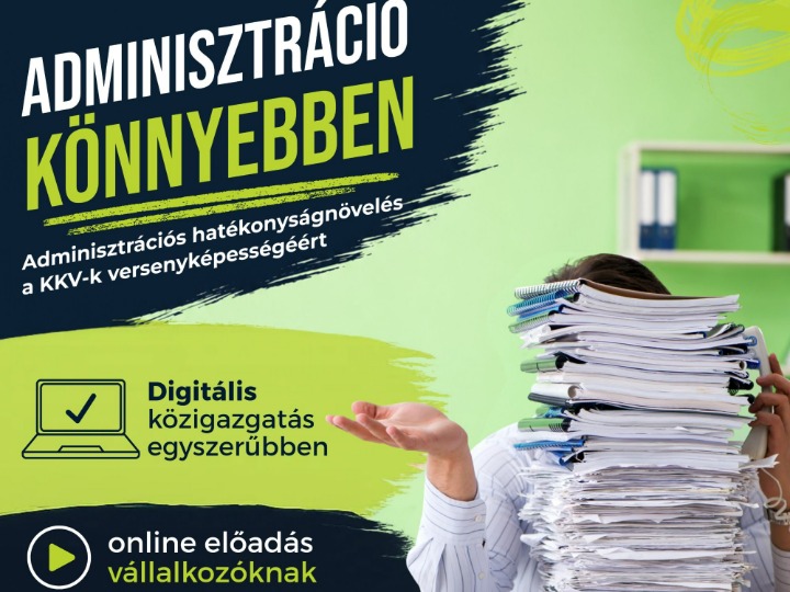 Digitális közigazgatás egyszerűbben – online előadás vállalkozóknak